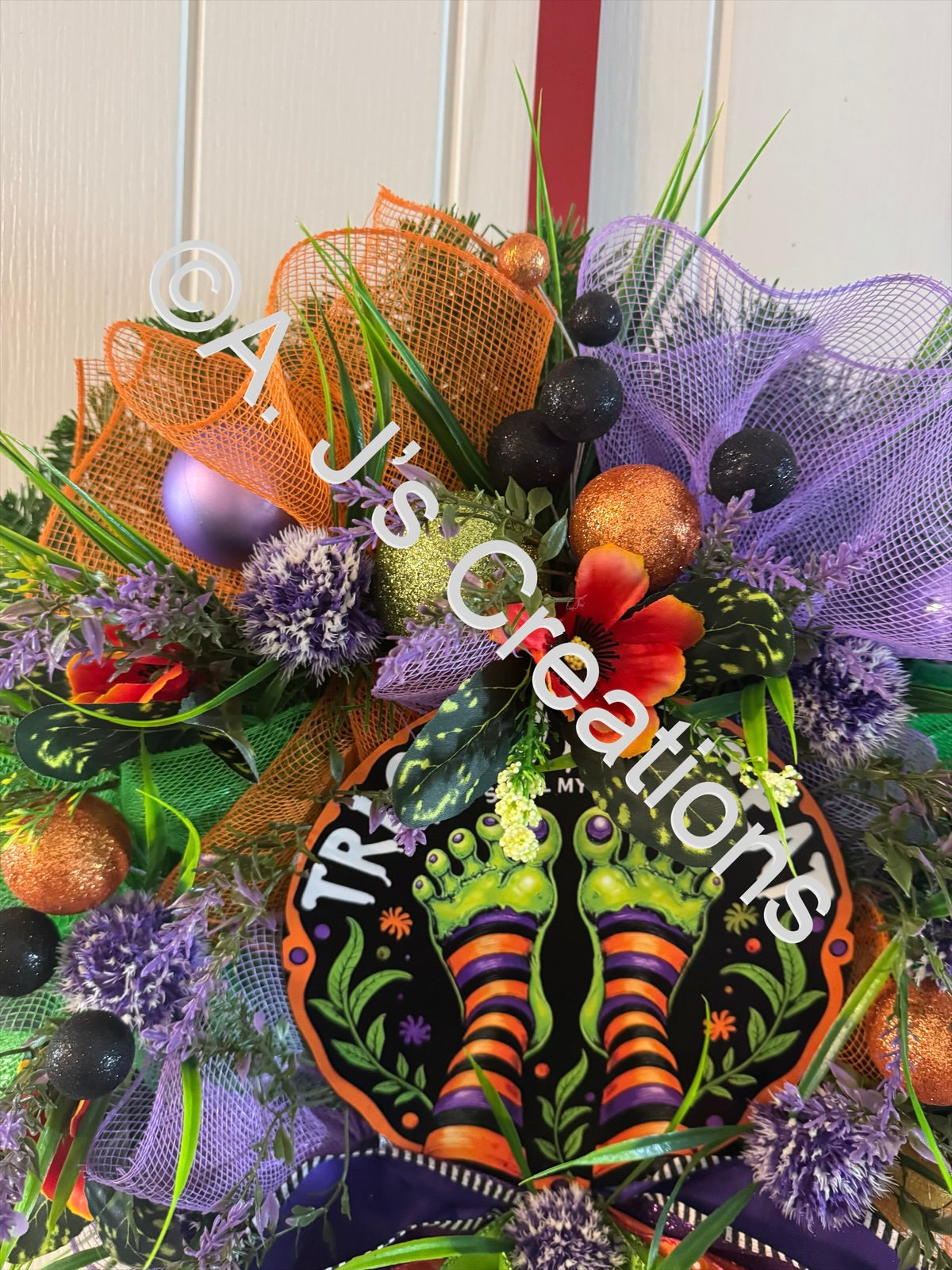 Trick or Treat Wreath