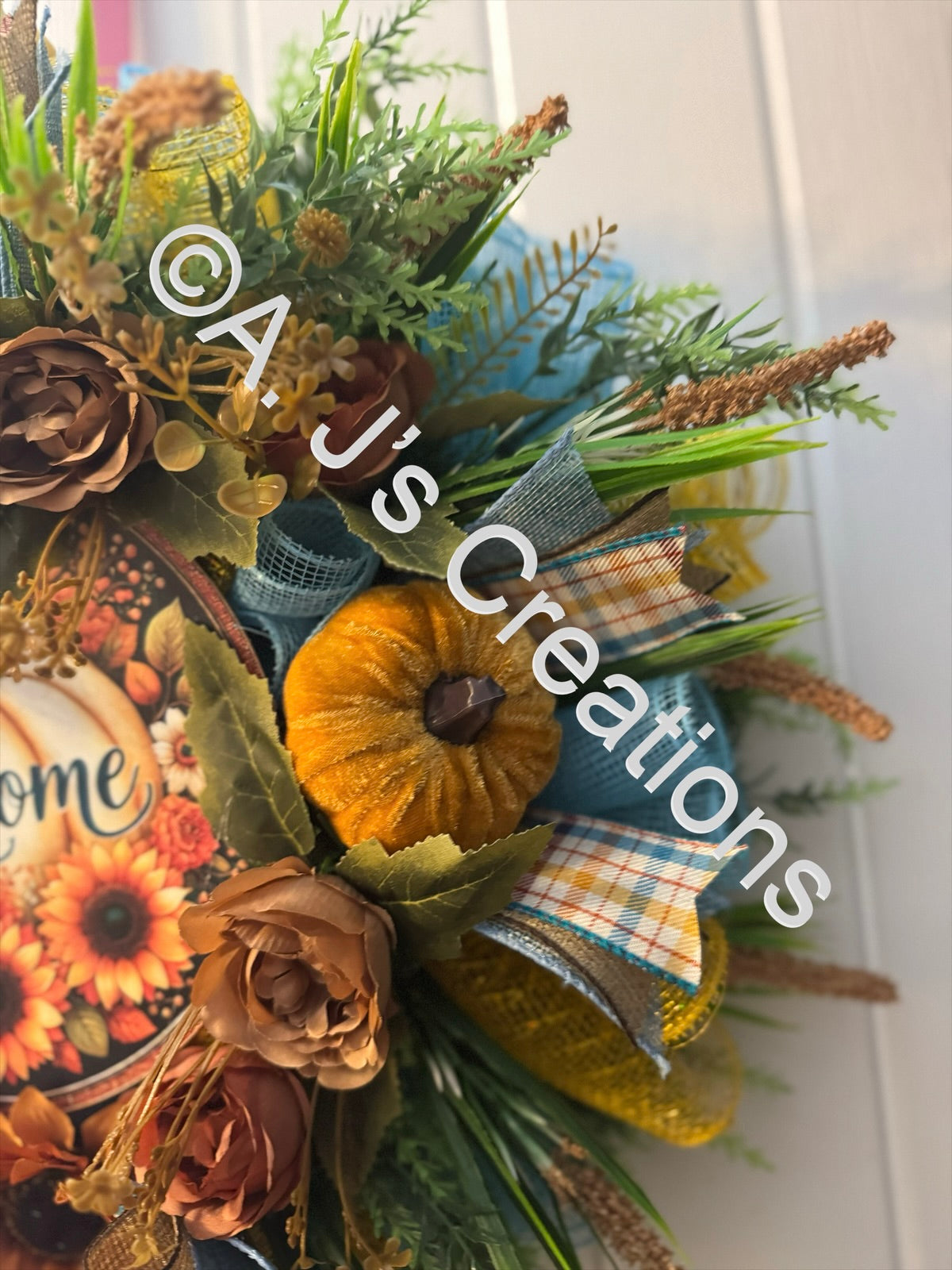 Autumnal Welcome Wreath