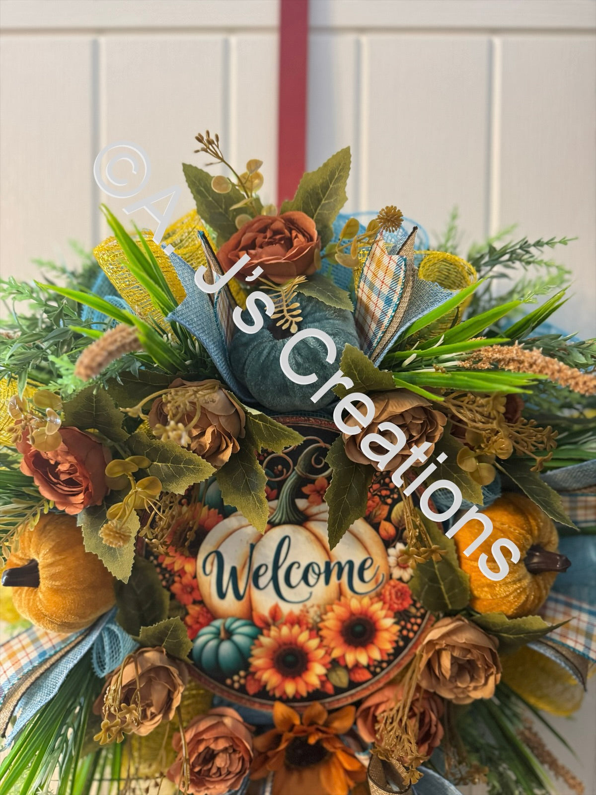 Autumnal Welcome Wreath