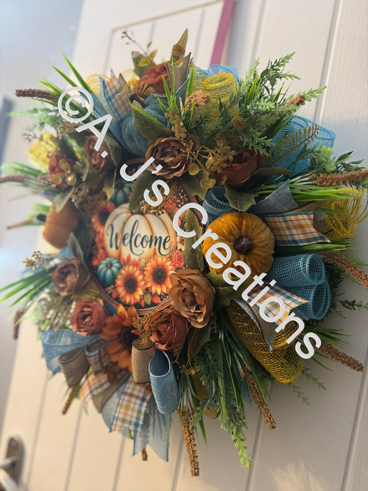 Autumnal Welcome Wreath
