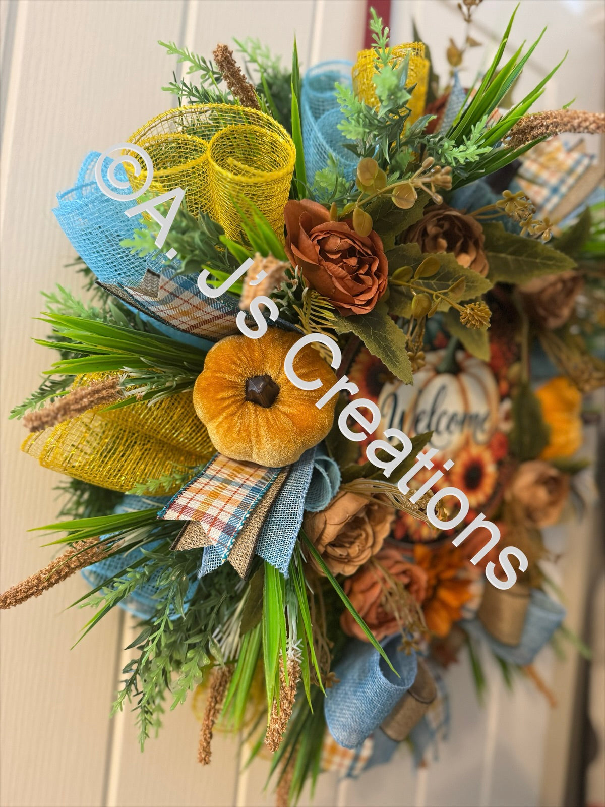 Autumnal Welcome Wreath