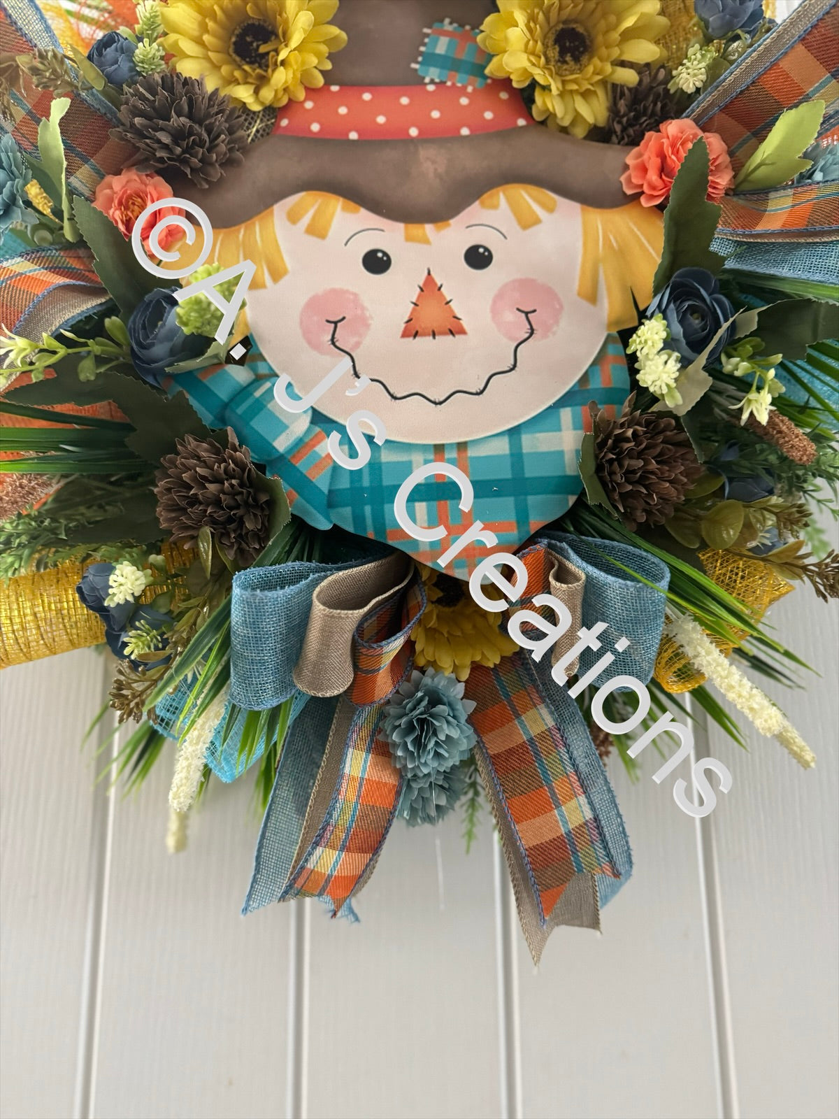 Mr Scarecrow Wreath