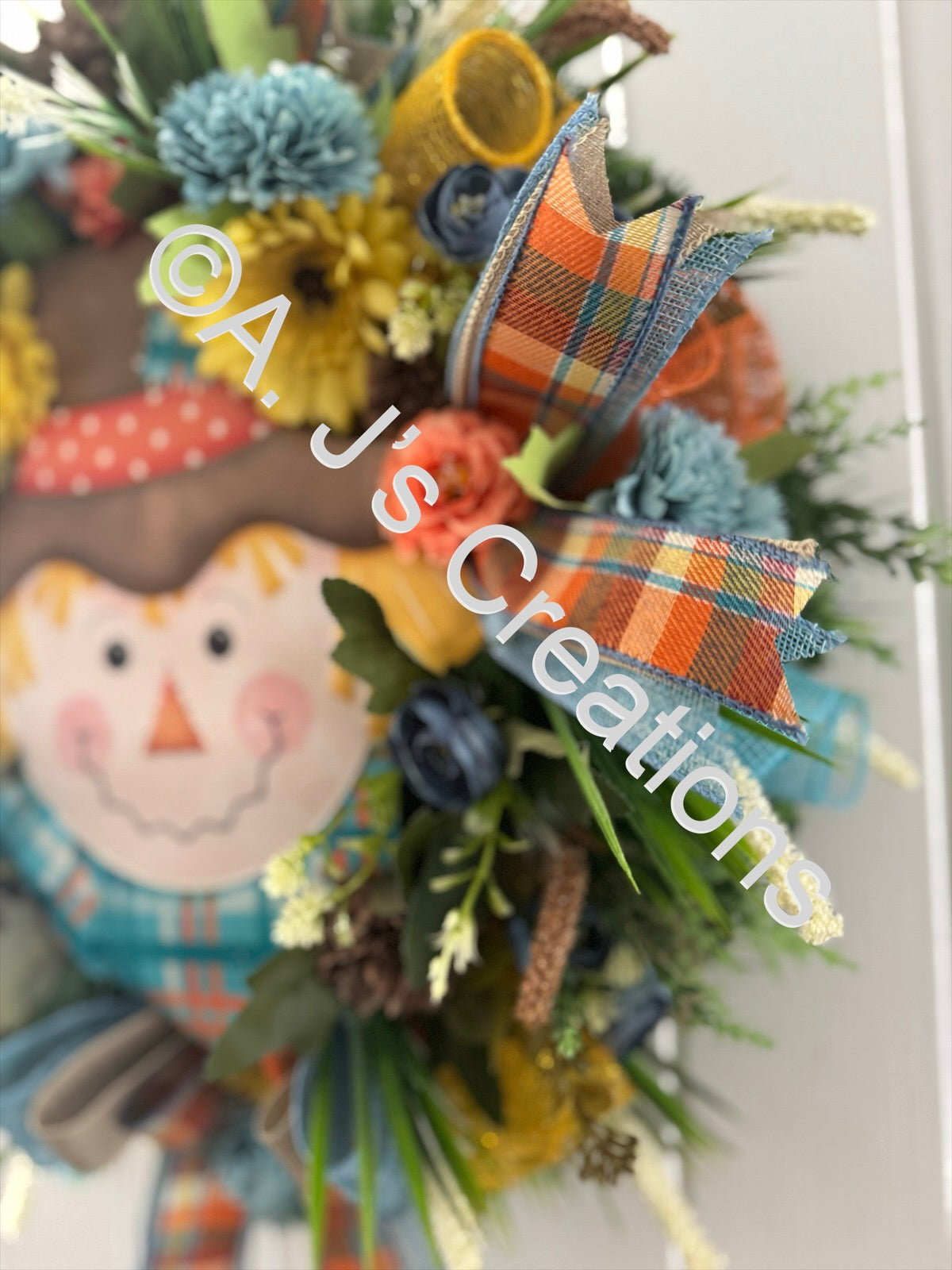 Mr Scarecrow Wreath