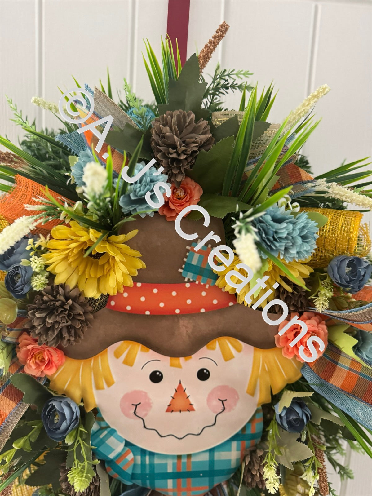 Mr Scarecrow Wreath