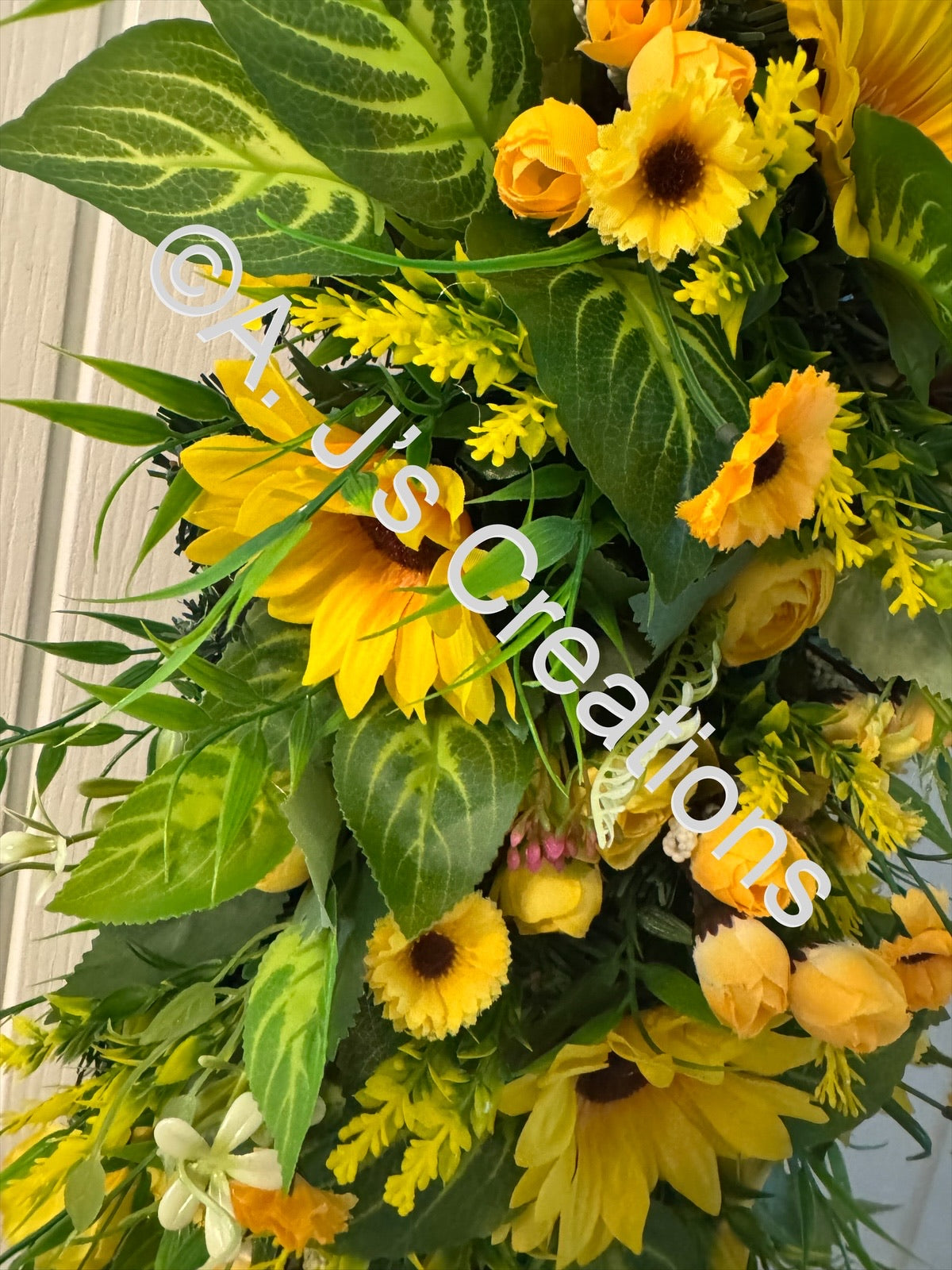 Sunflower Swag