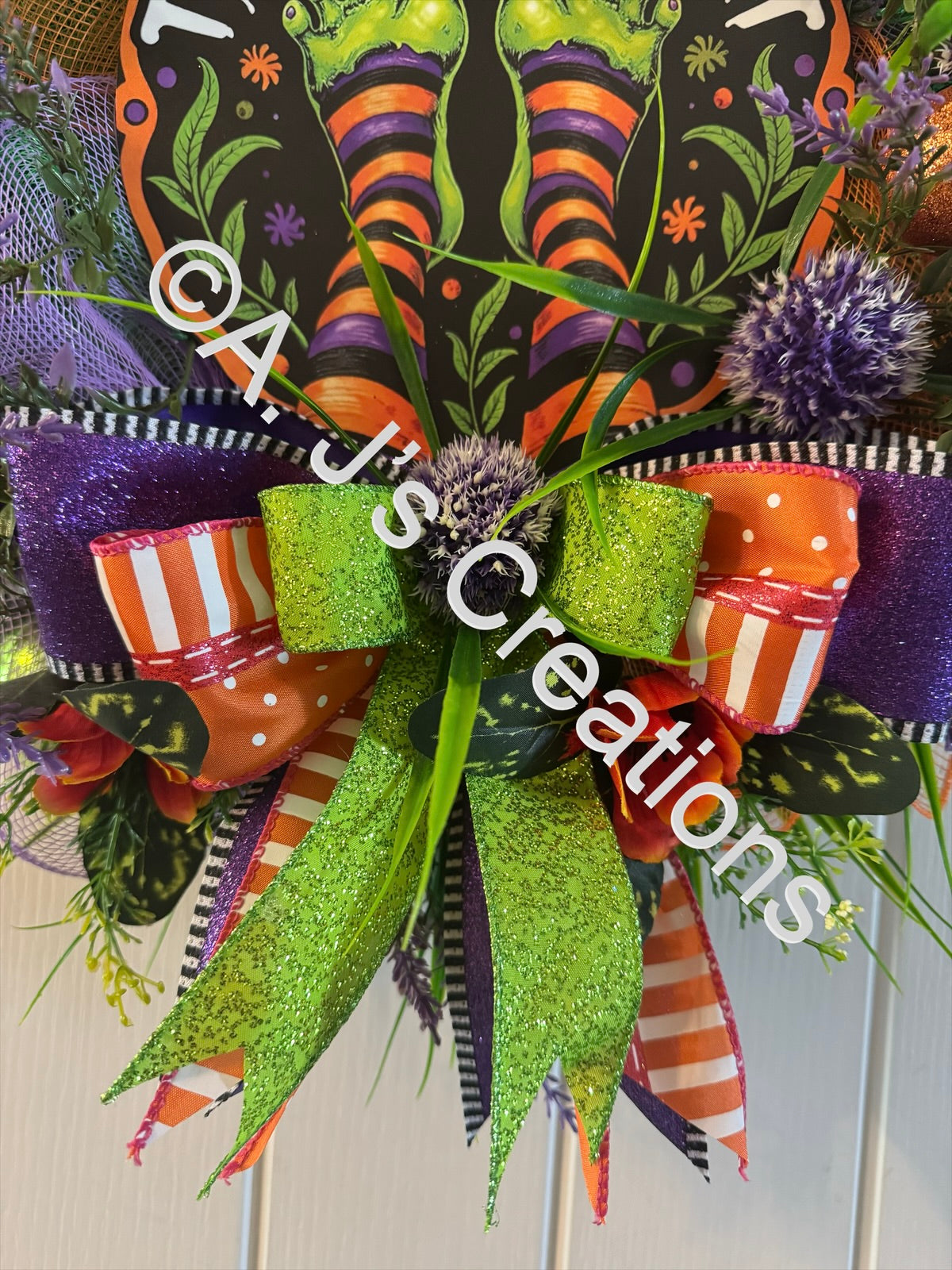 Trick or Treat Wreath