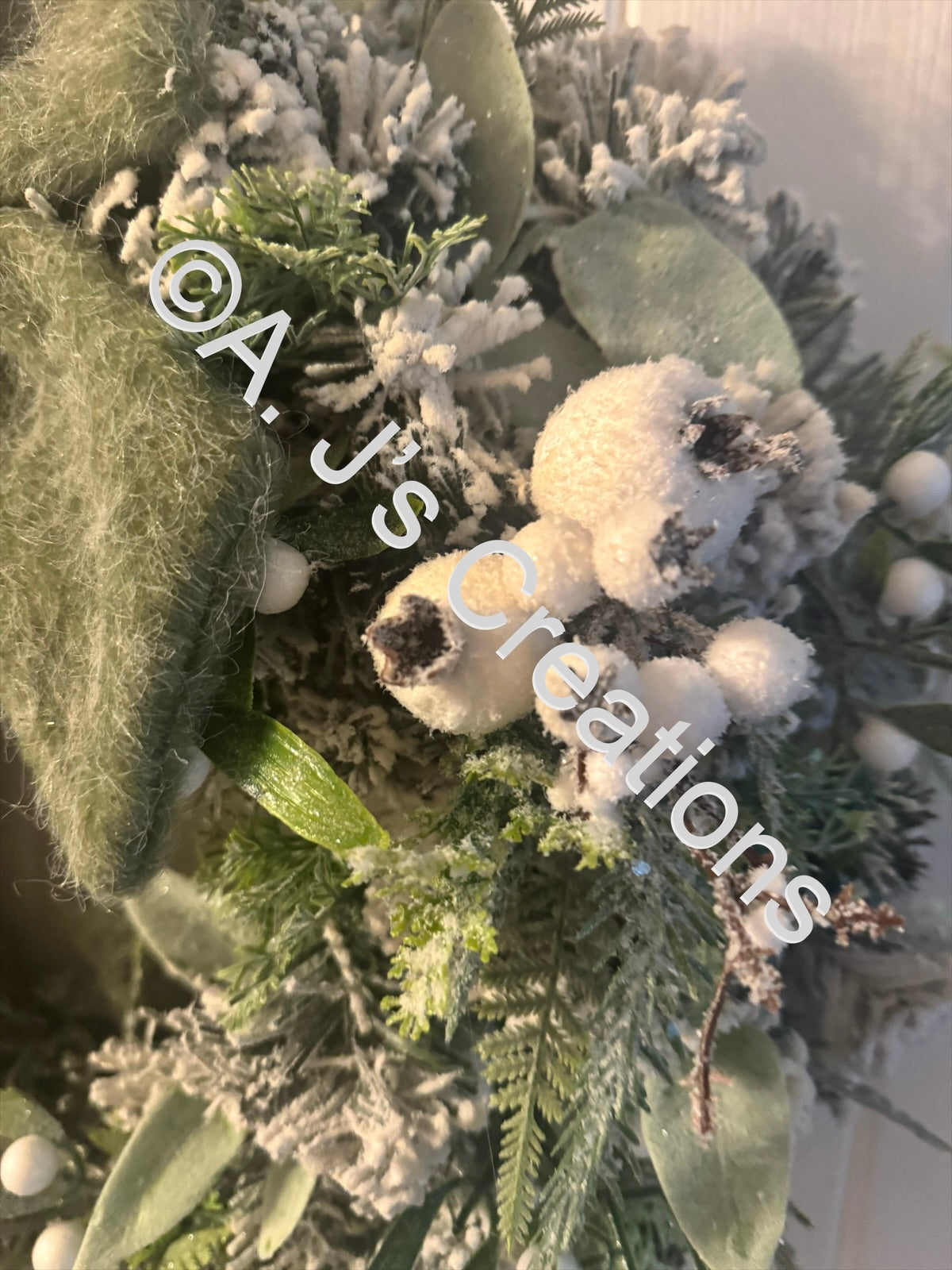 Sage Green Bow Wreath