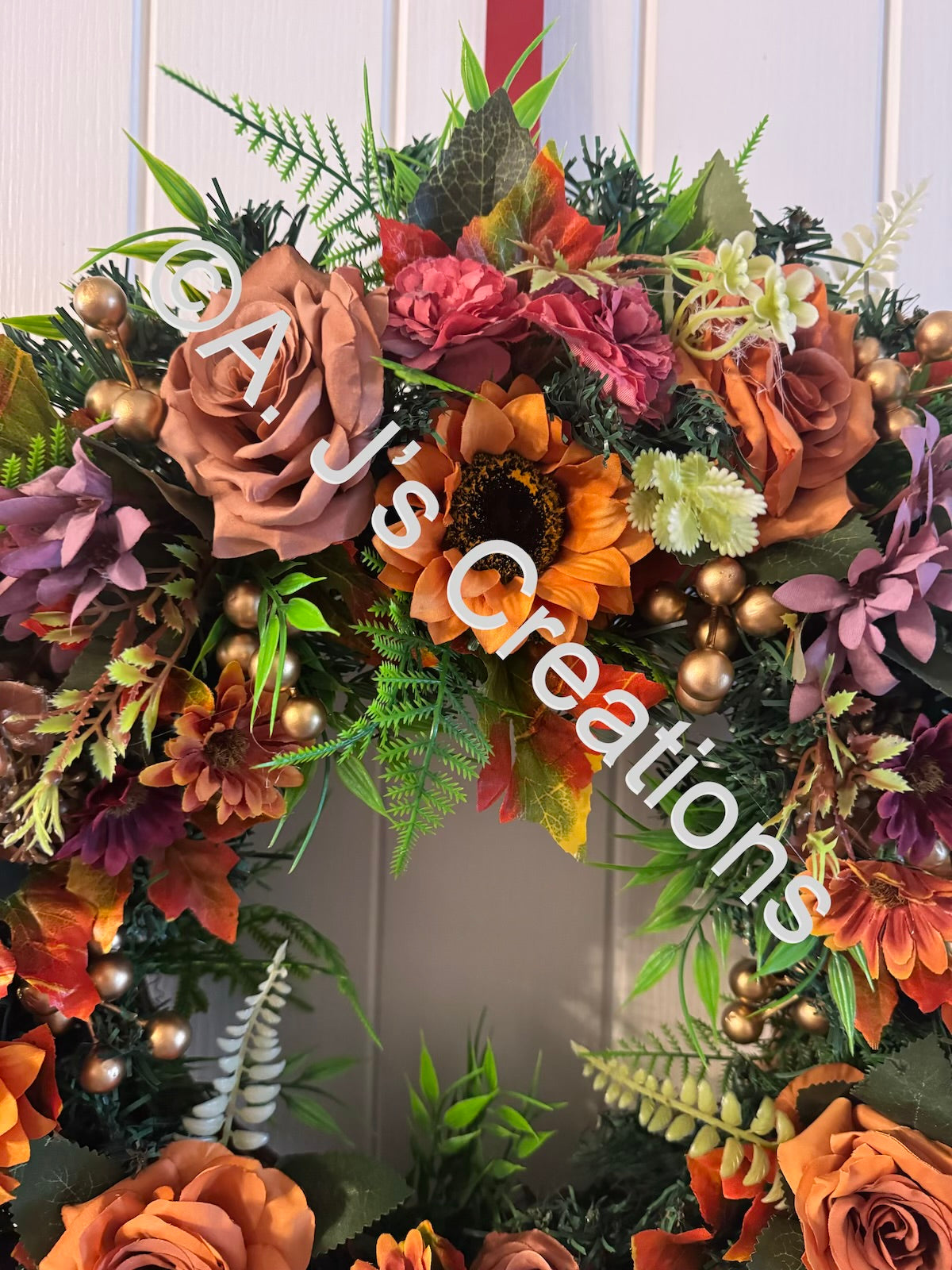 Rustic Wreath with Bow