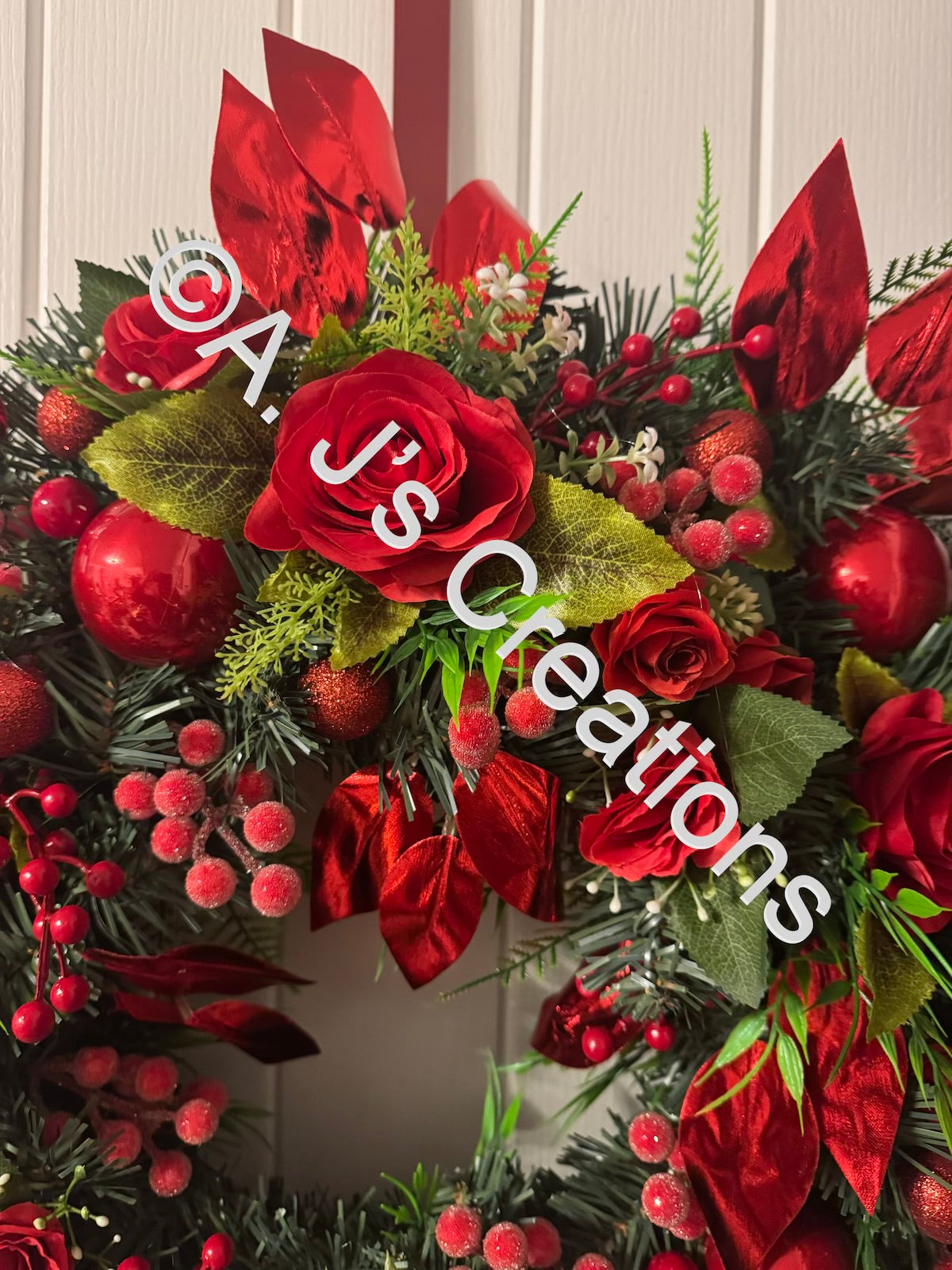 Very Red Wreath