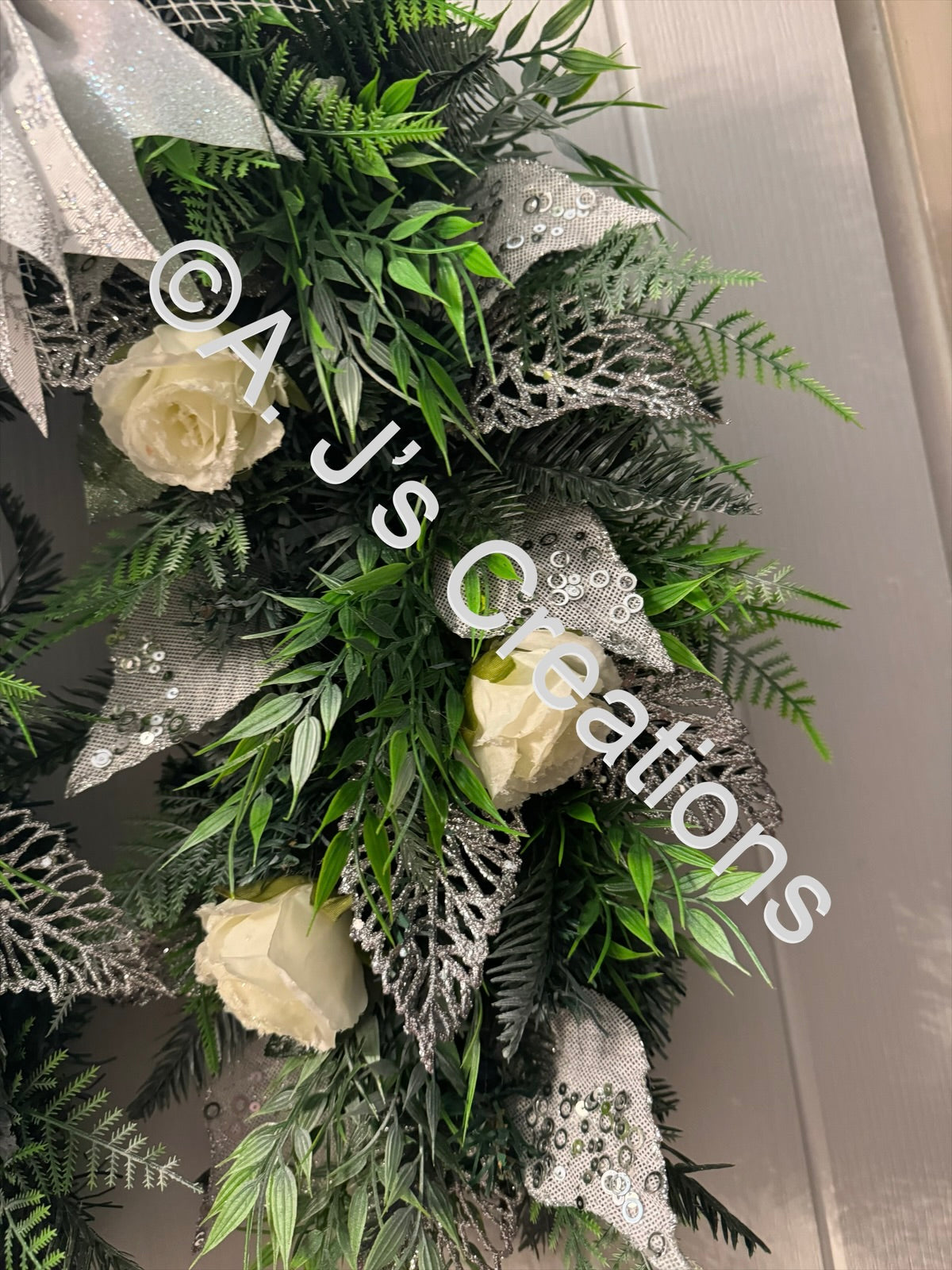 Horseshoe Style Wreath