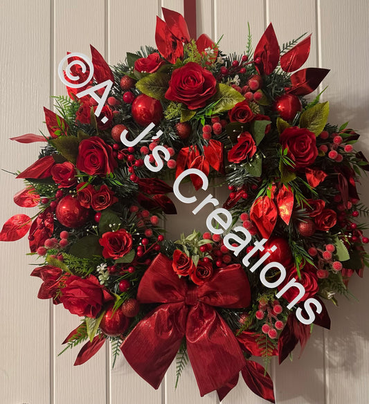Very Red Wreath