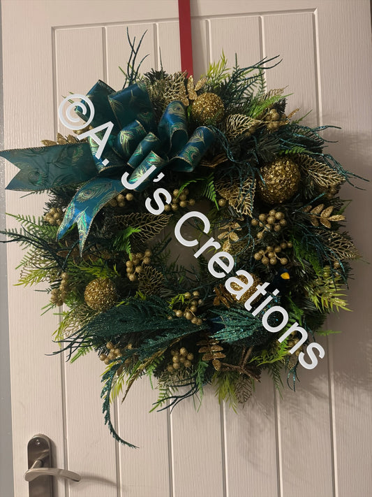 Peacock Wreath