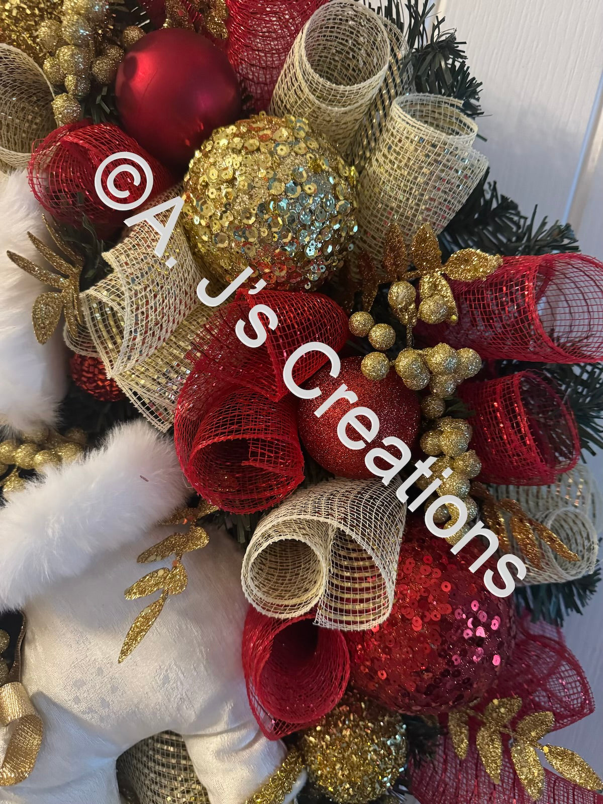 Ice Skating Boots Wreath