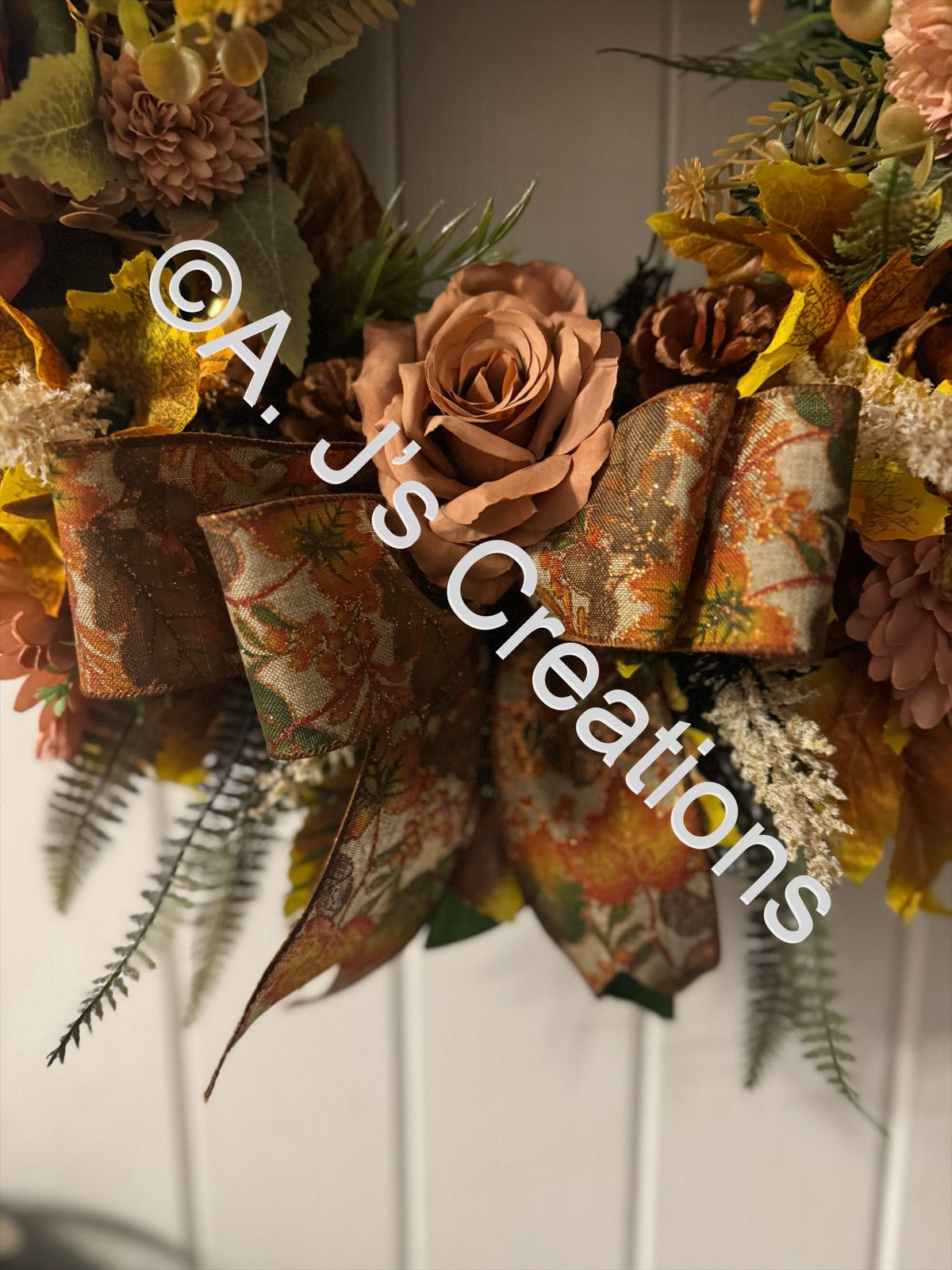 Rustic Autumn Wreath