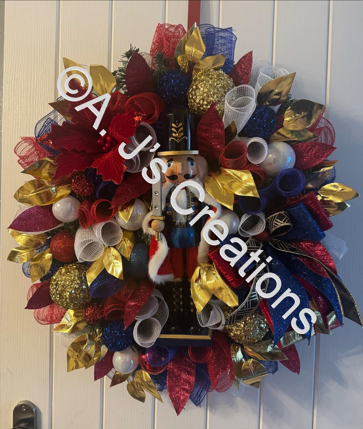 Regal Nutcracker Wreath