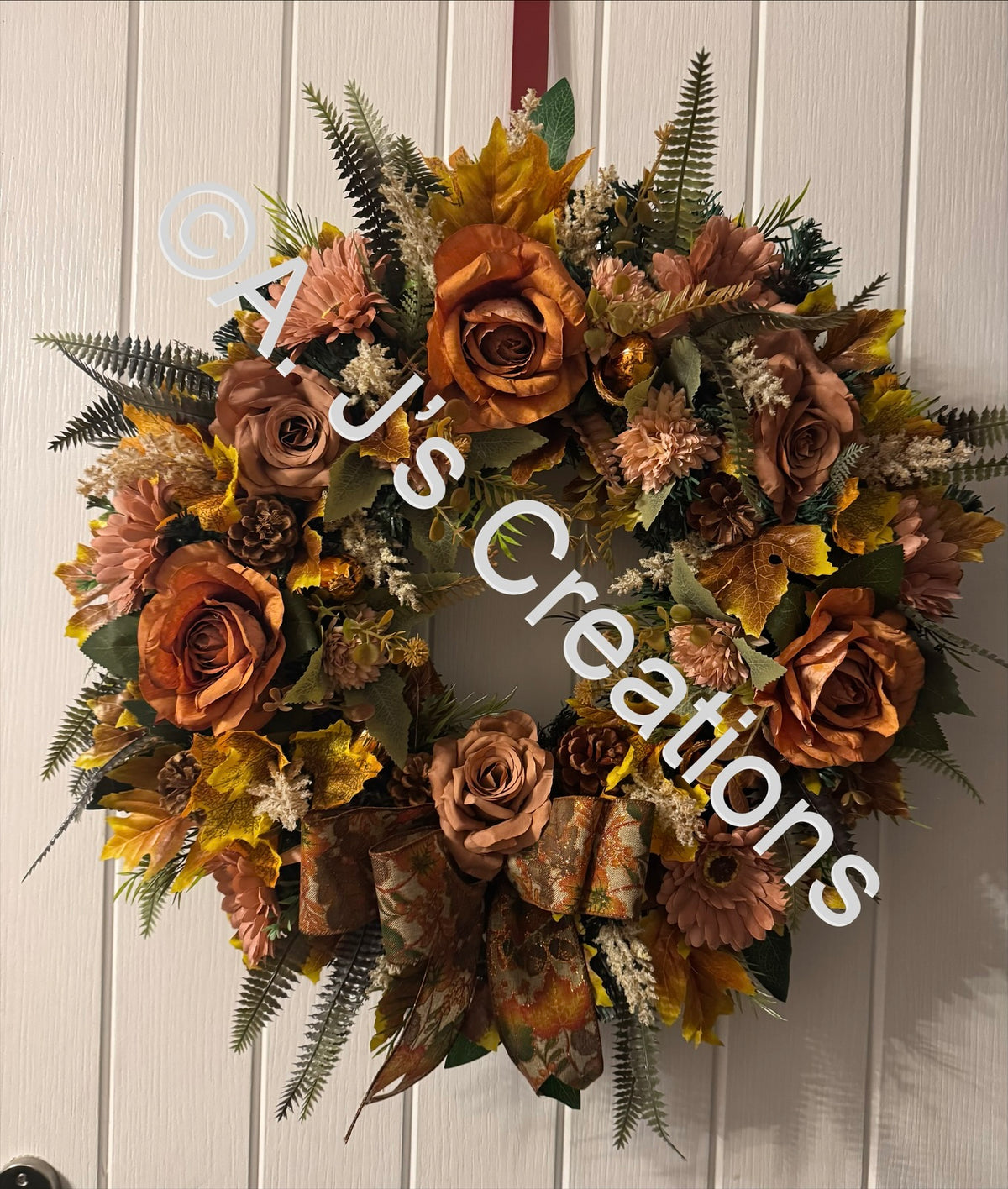 Rustic Autumn Wreath