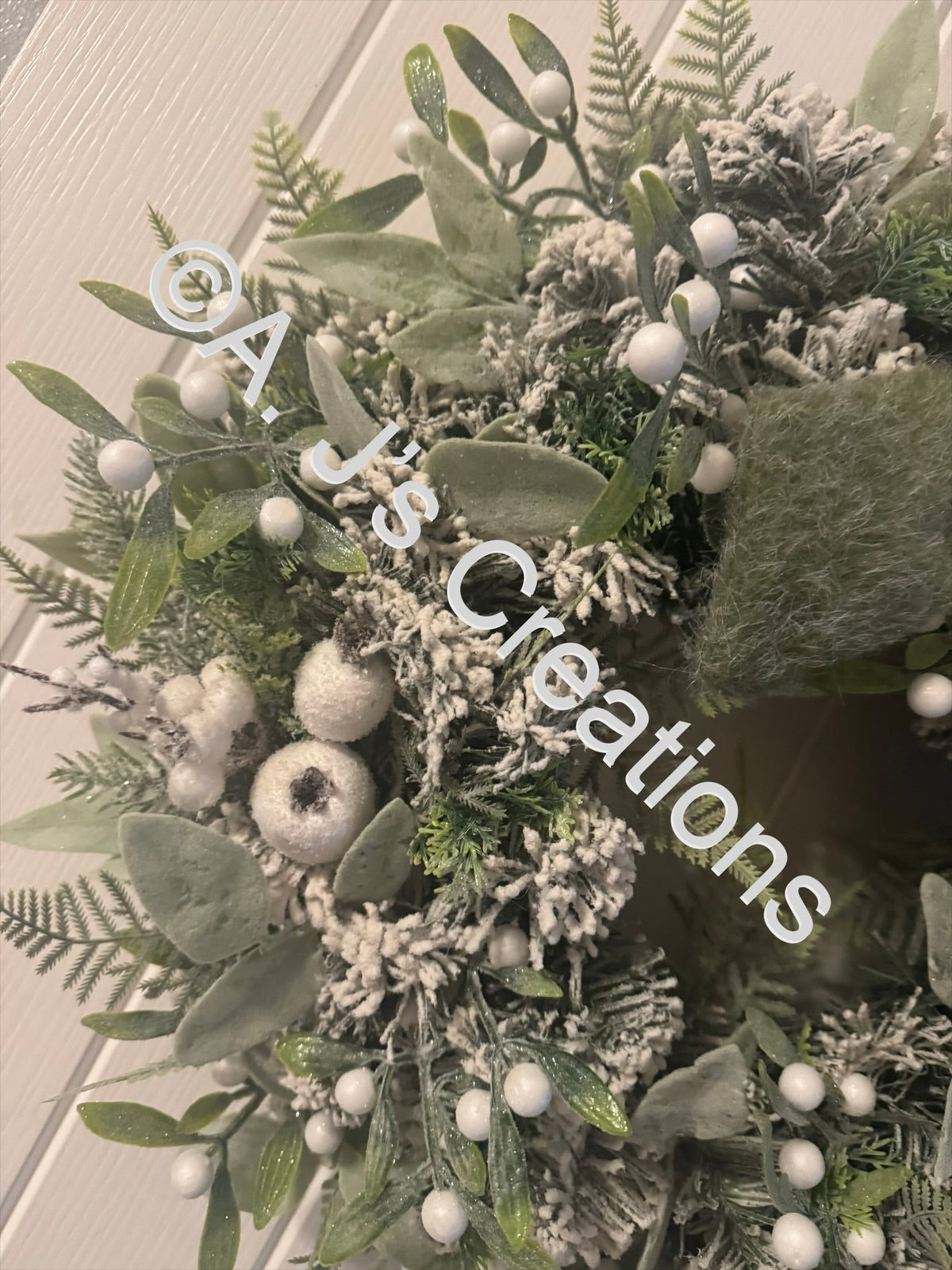 Sage Green Bow Wreath