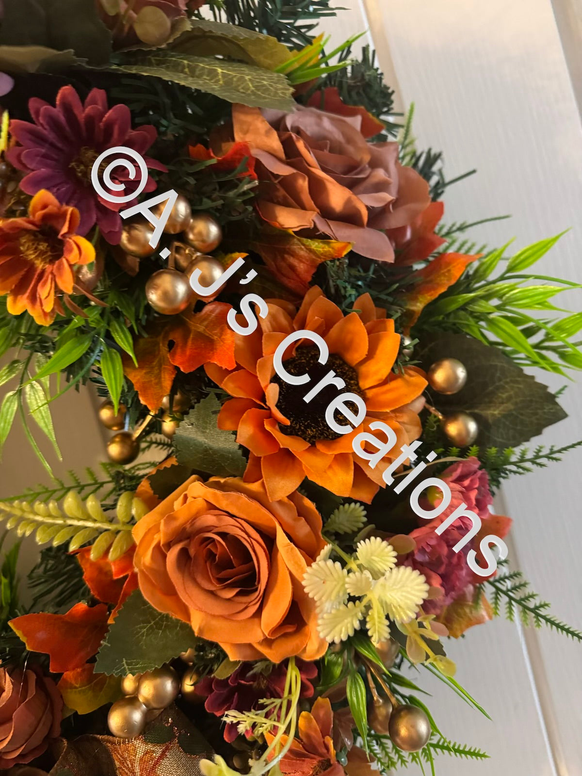 Rustic Wreath with Bow