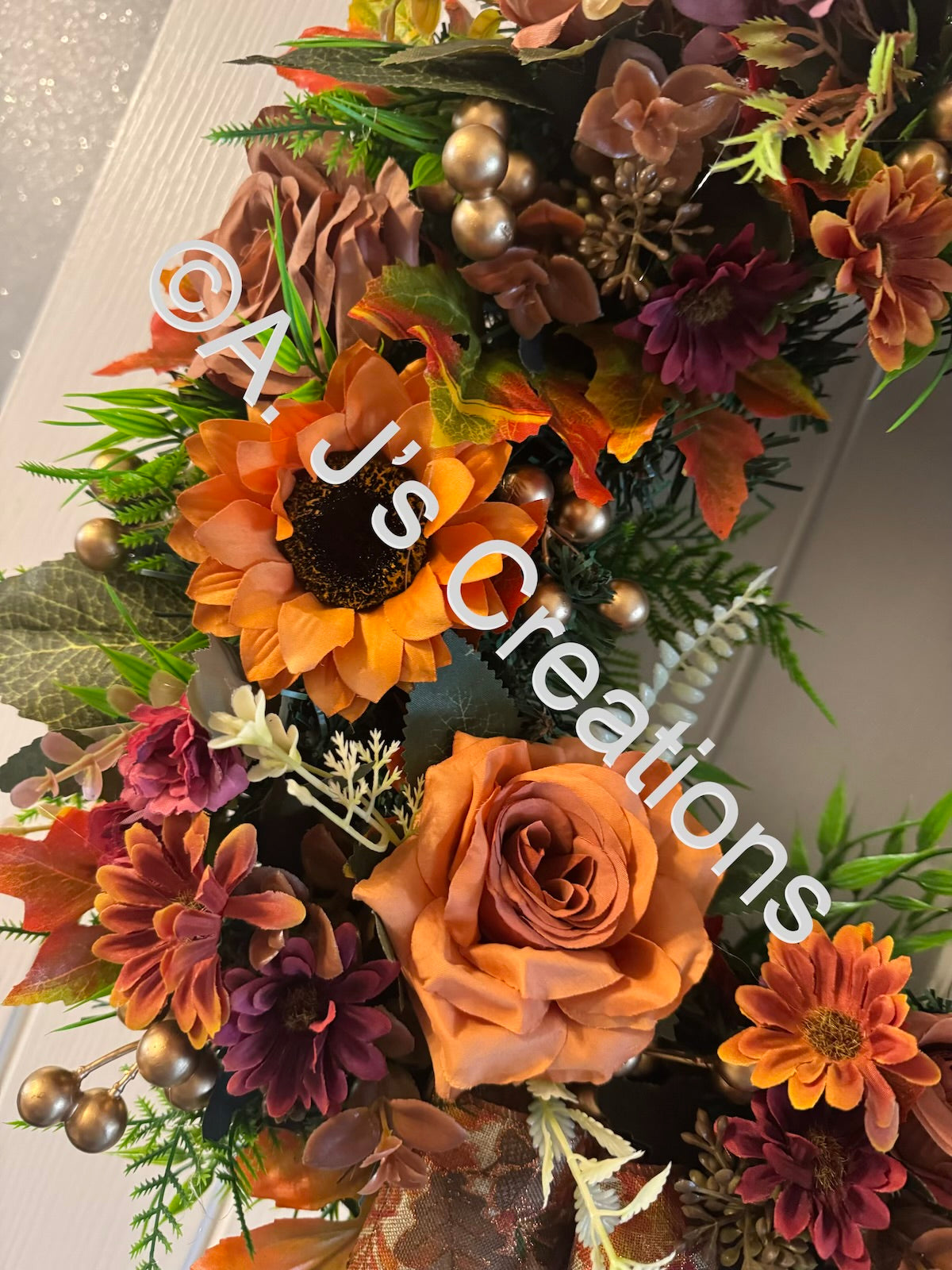 Rustic Wreath with Bow