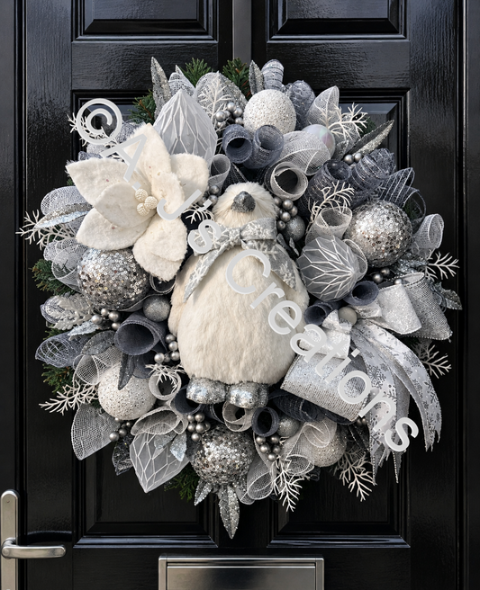 Penguin Wreath