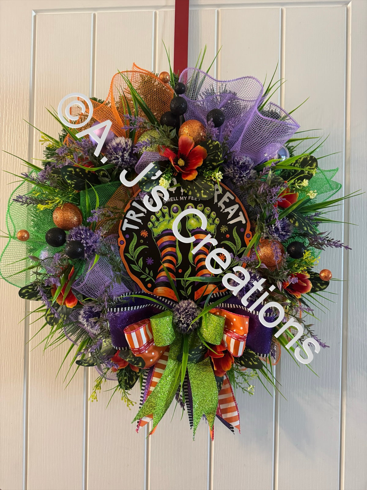 Trick or Treat Wreath