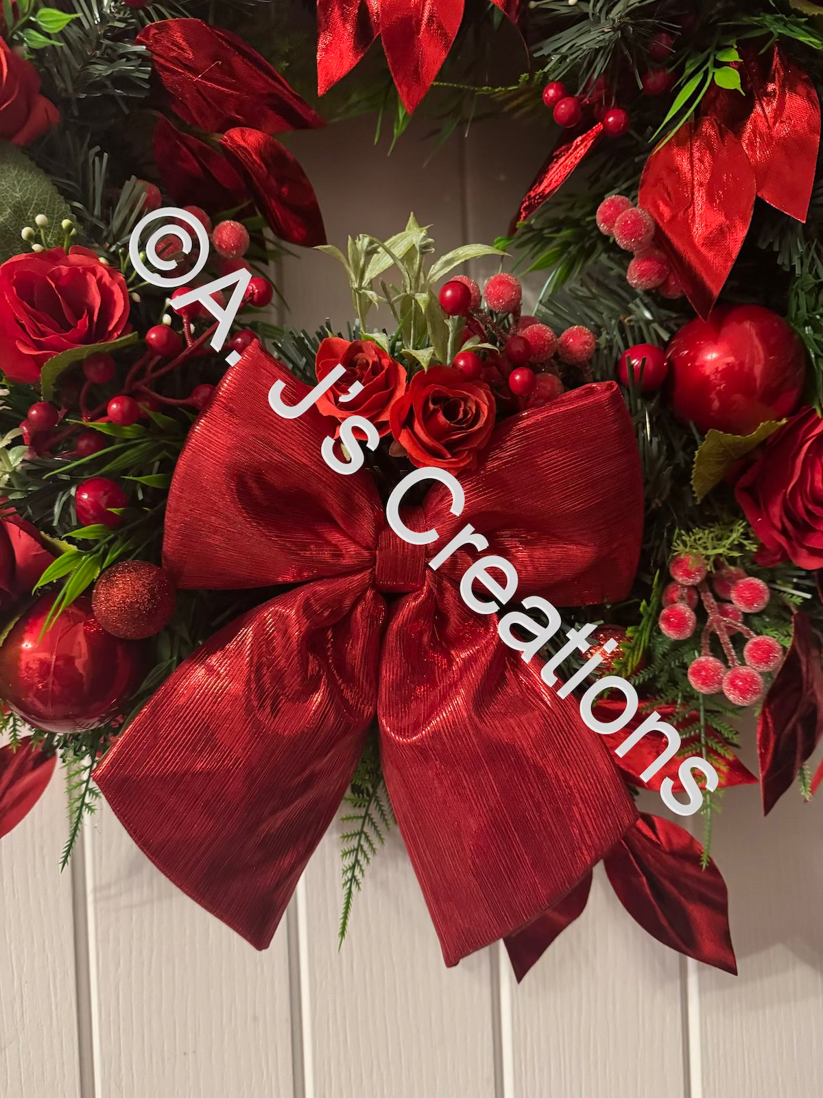 Very Red Wreath