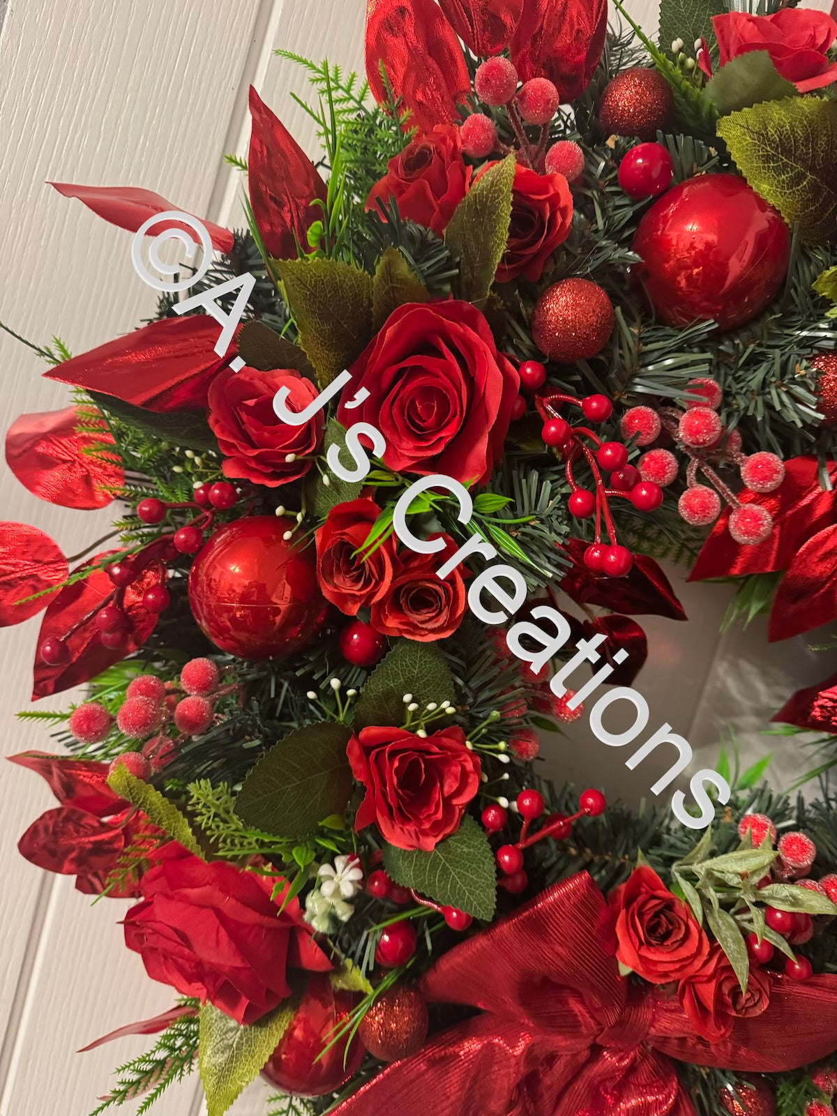 Very Red Wreath