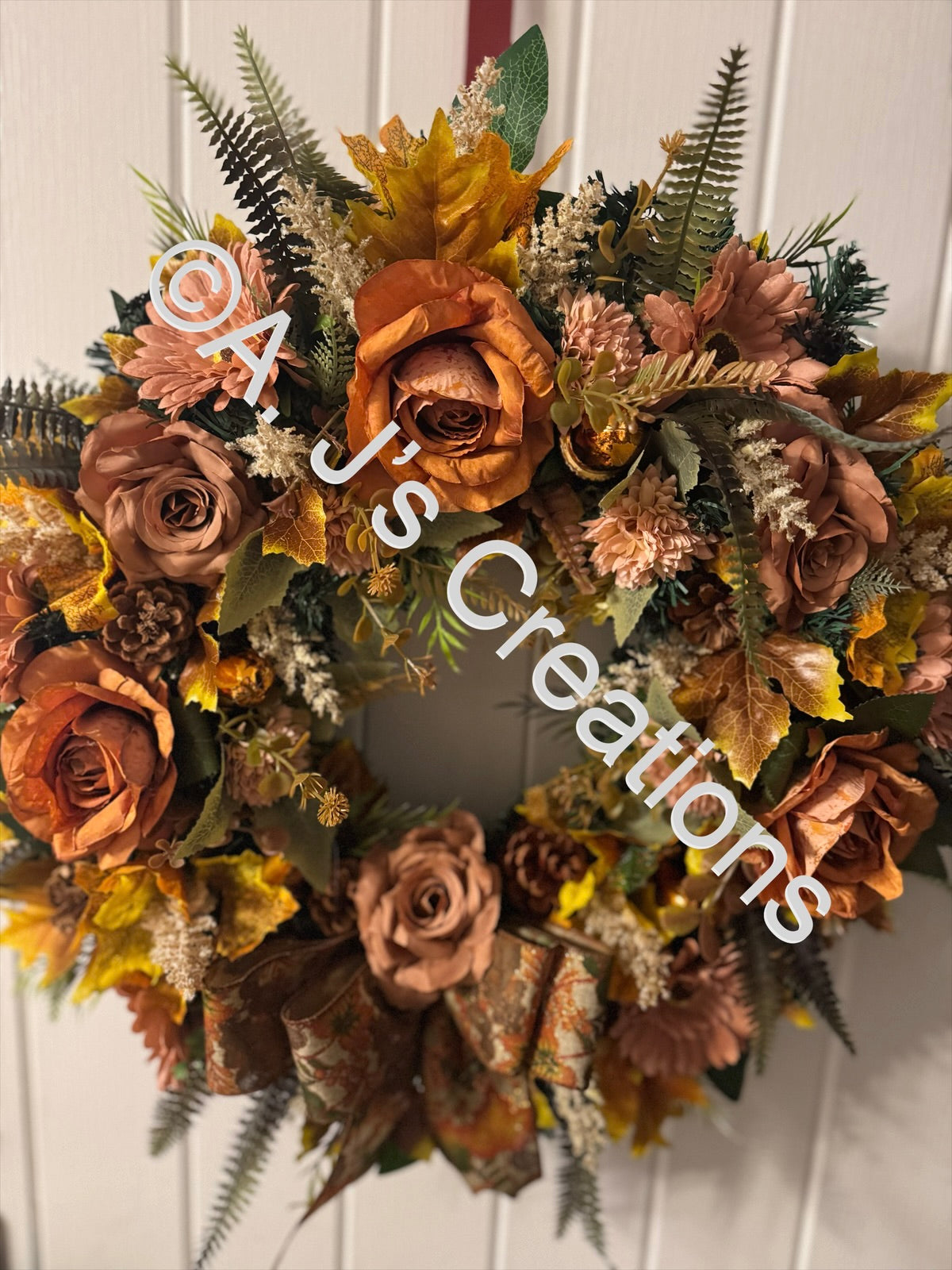 Rustic Autumn Wreath