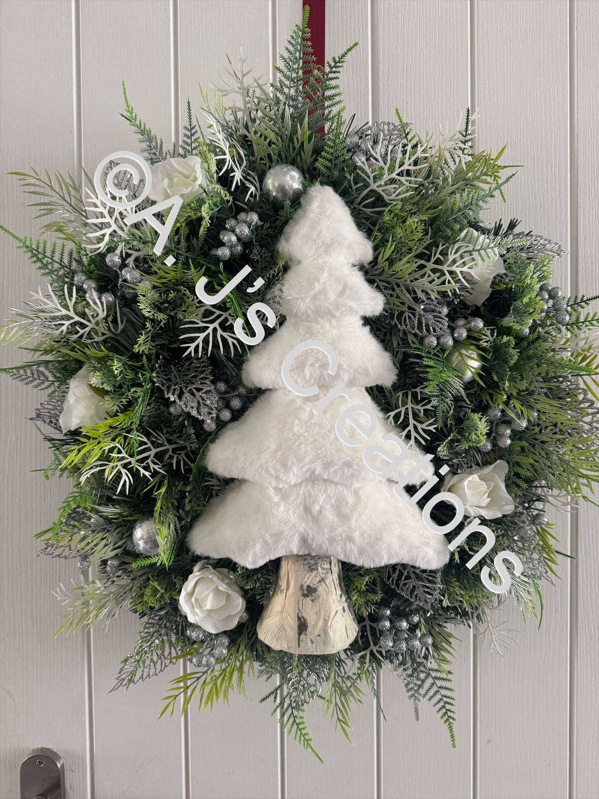 Winter Tree Wreath