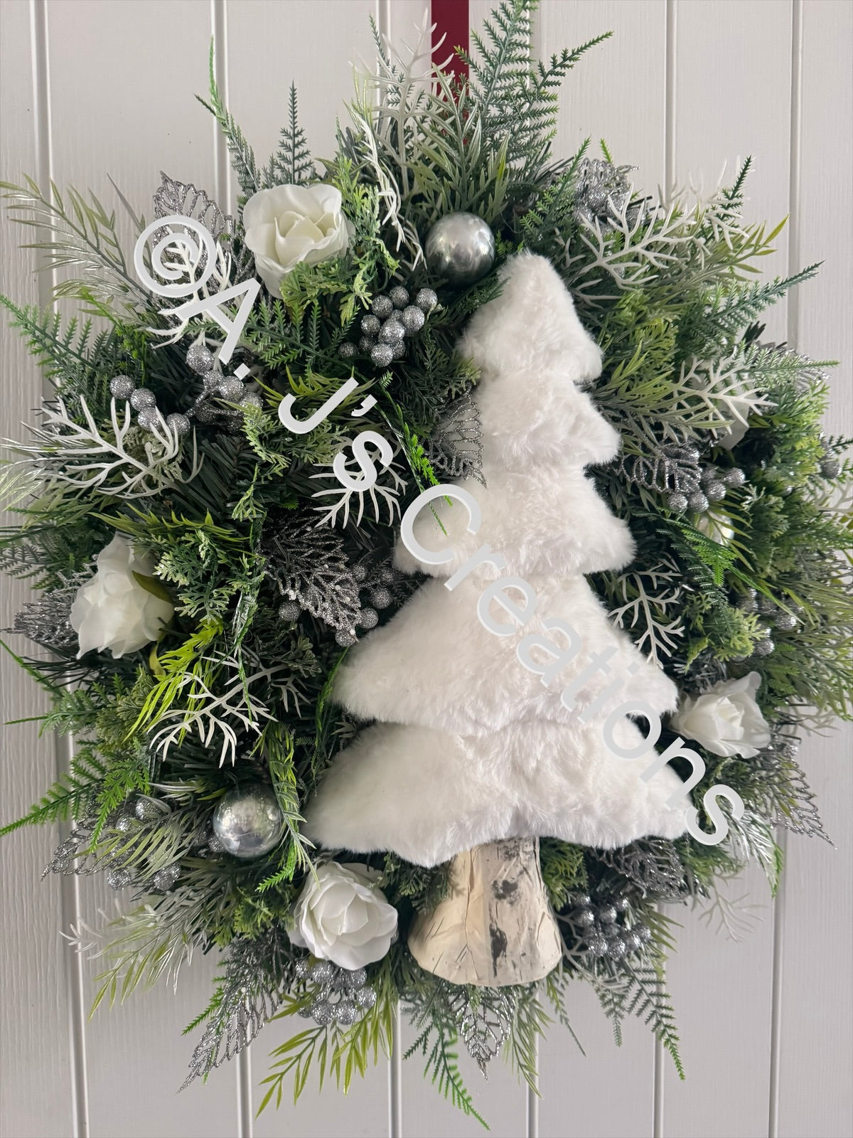 Winter Tree Wreath