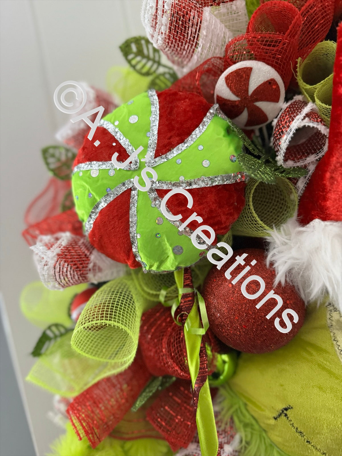 Green Monster 60cm Wreath