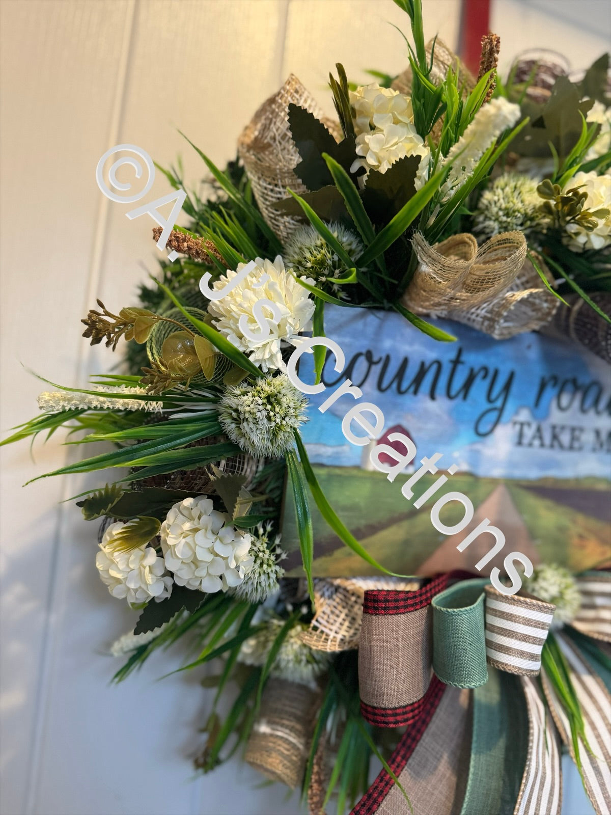 Country Roads Wreath