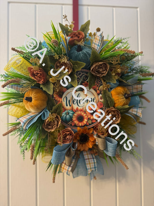 Autumnal Welcome Wreath