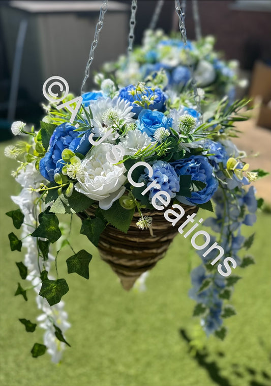 12 “ Deluxe Cone Hanging Basket