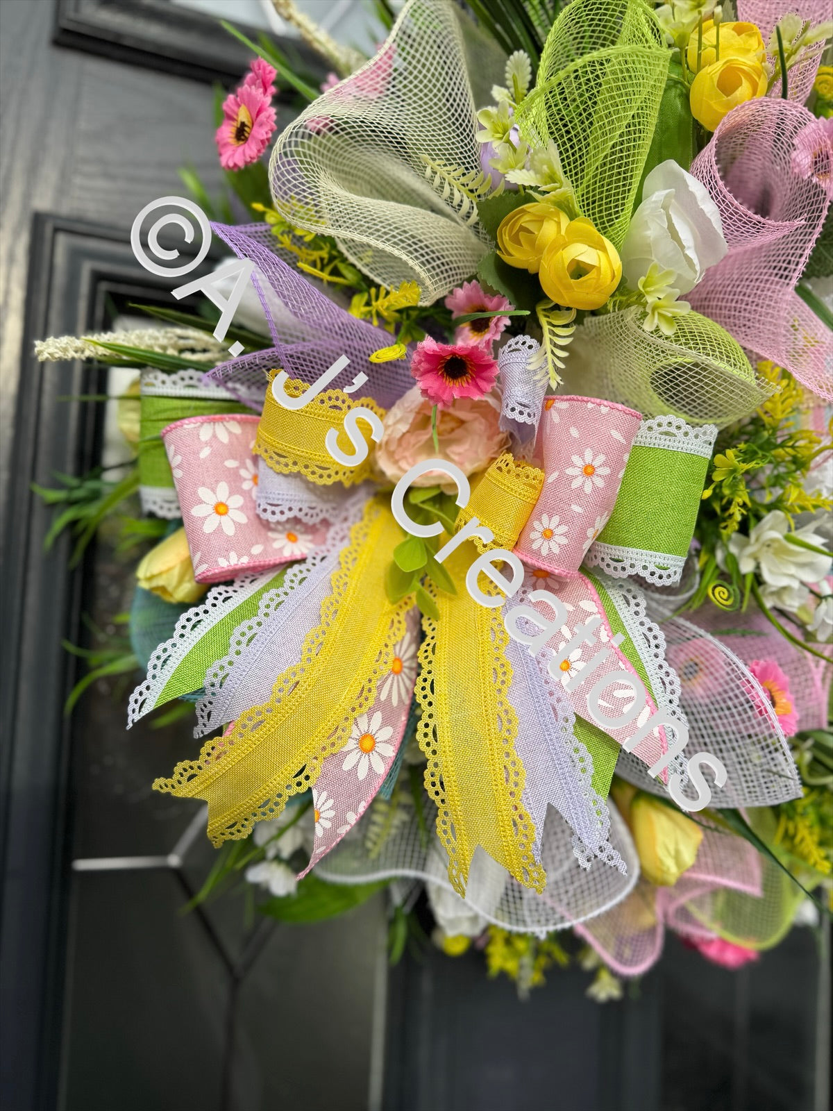 Easter Egg Wreath