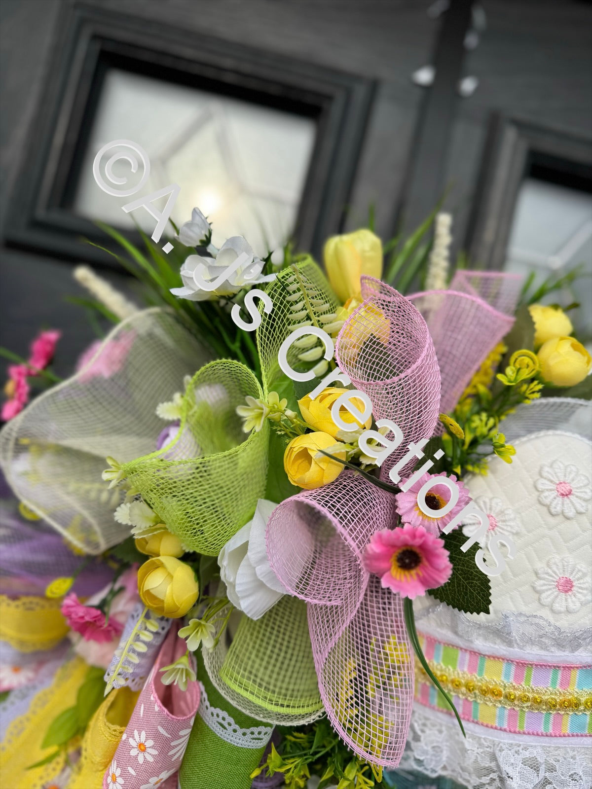 Easter Egg Wreath