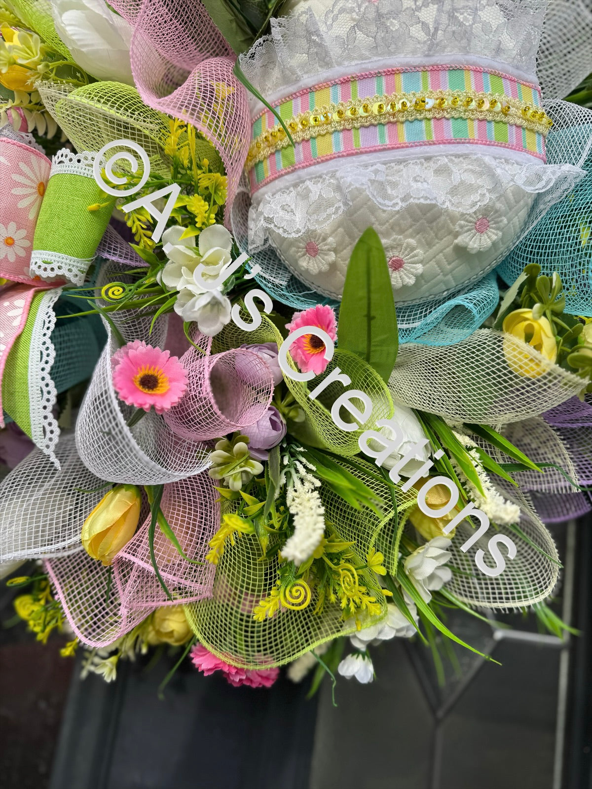 Easter Egg Wreath