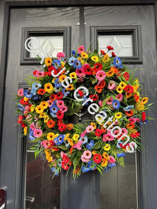 Baby Gerbera Wreath
