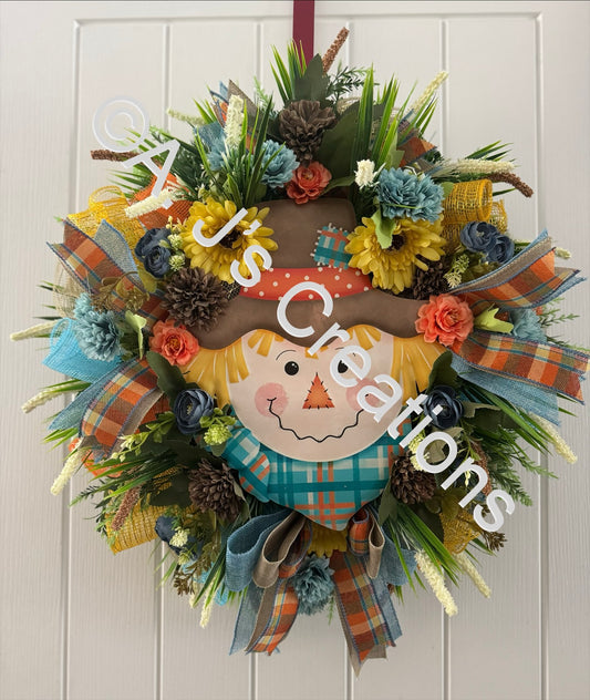 Mr Scarecrow Wreath