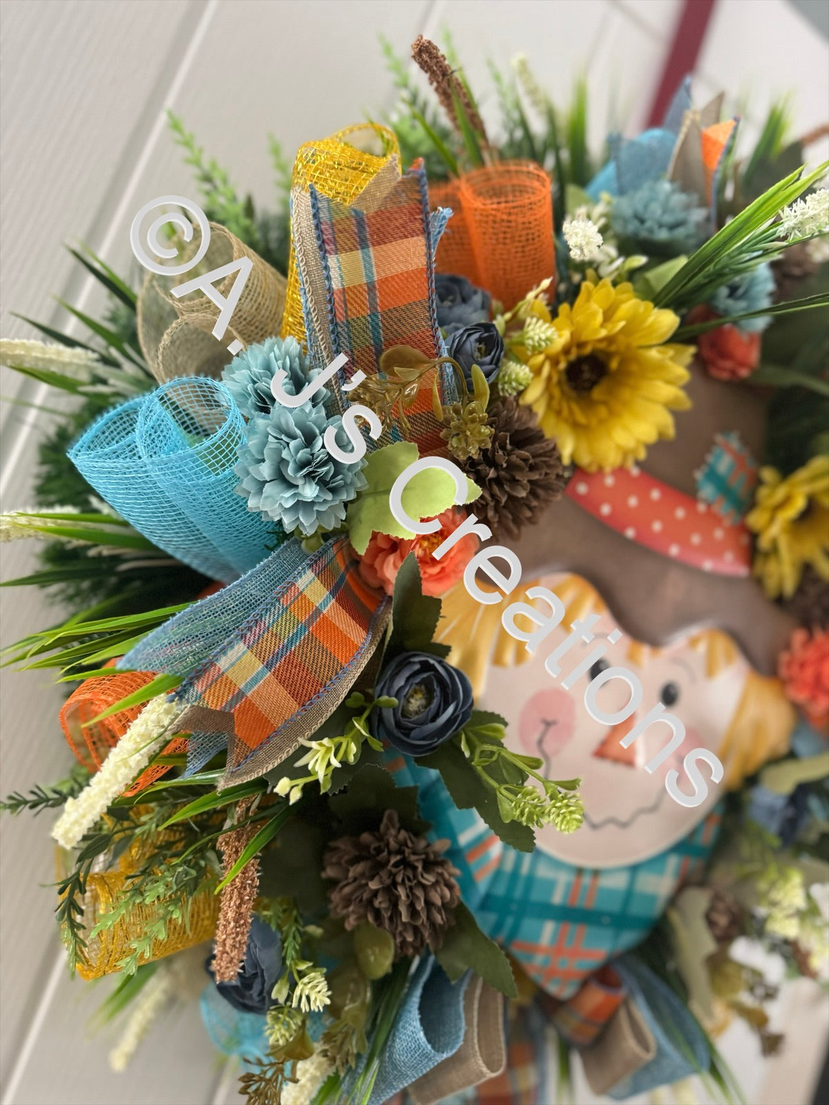 Mr Scarecrow Wreath