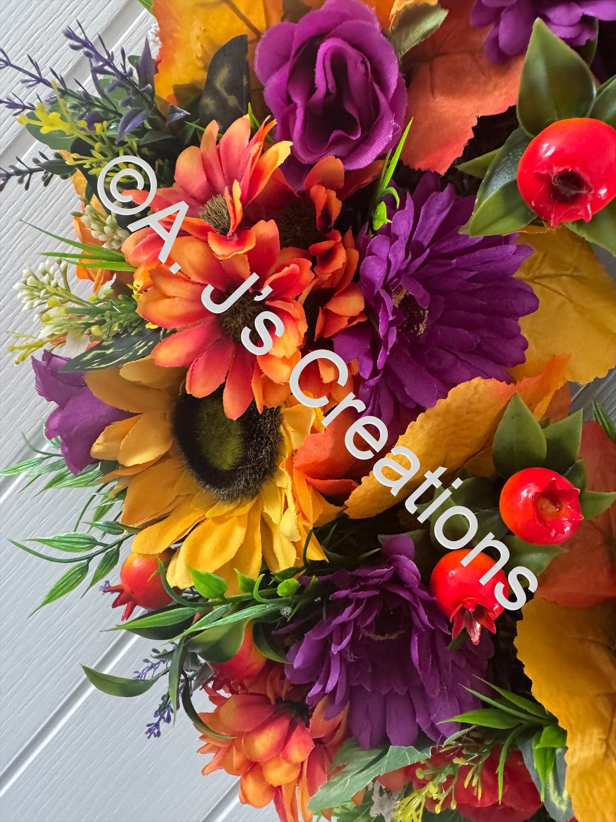 Sunflower Wreath