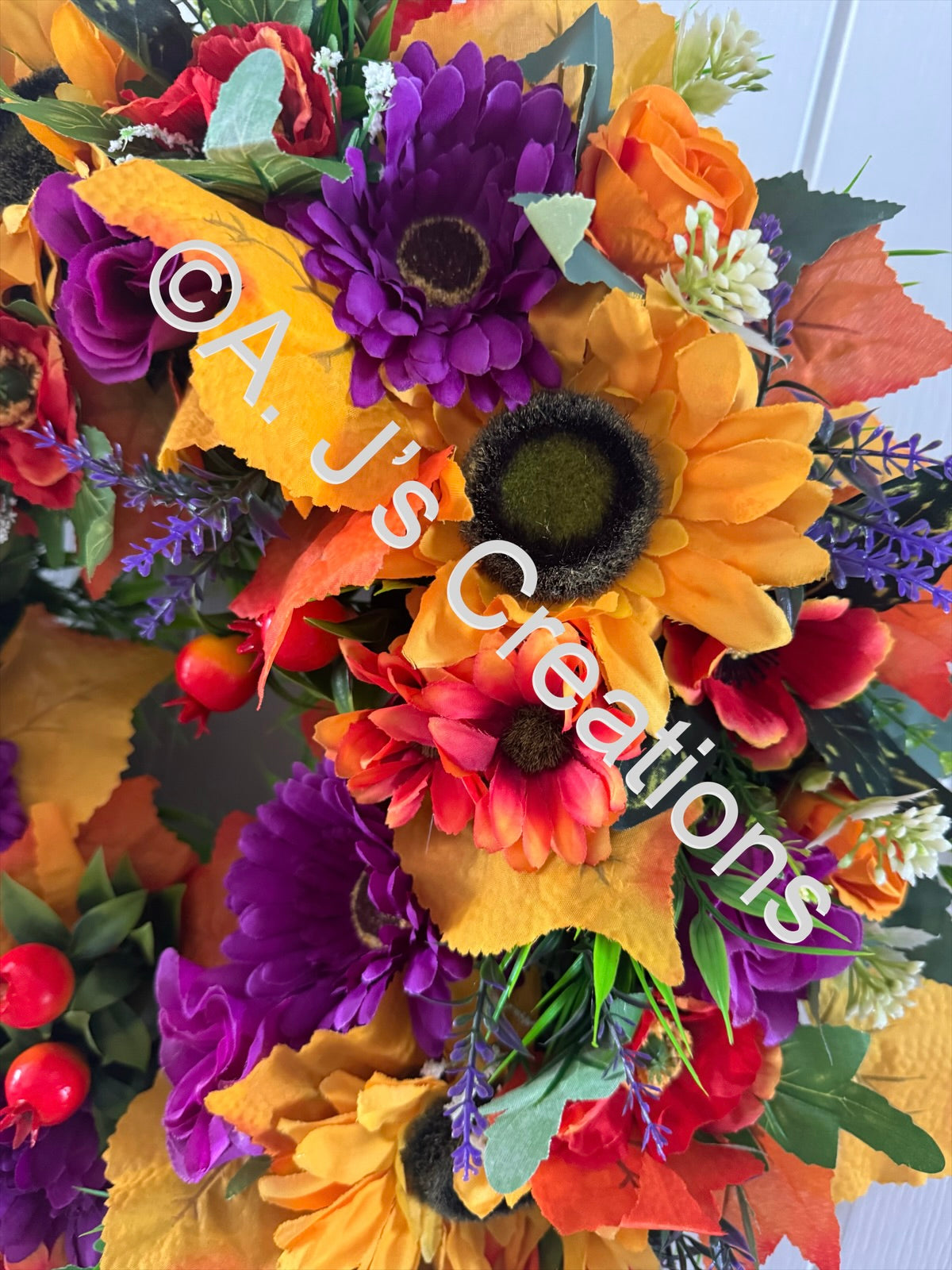 Sunflower Wreath