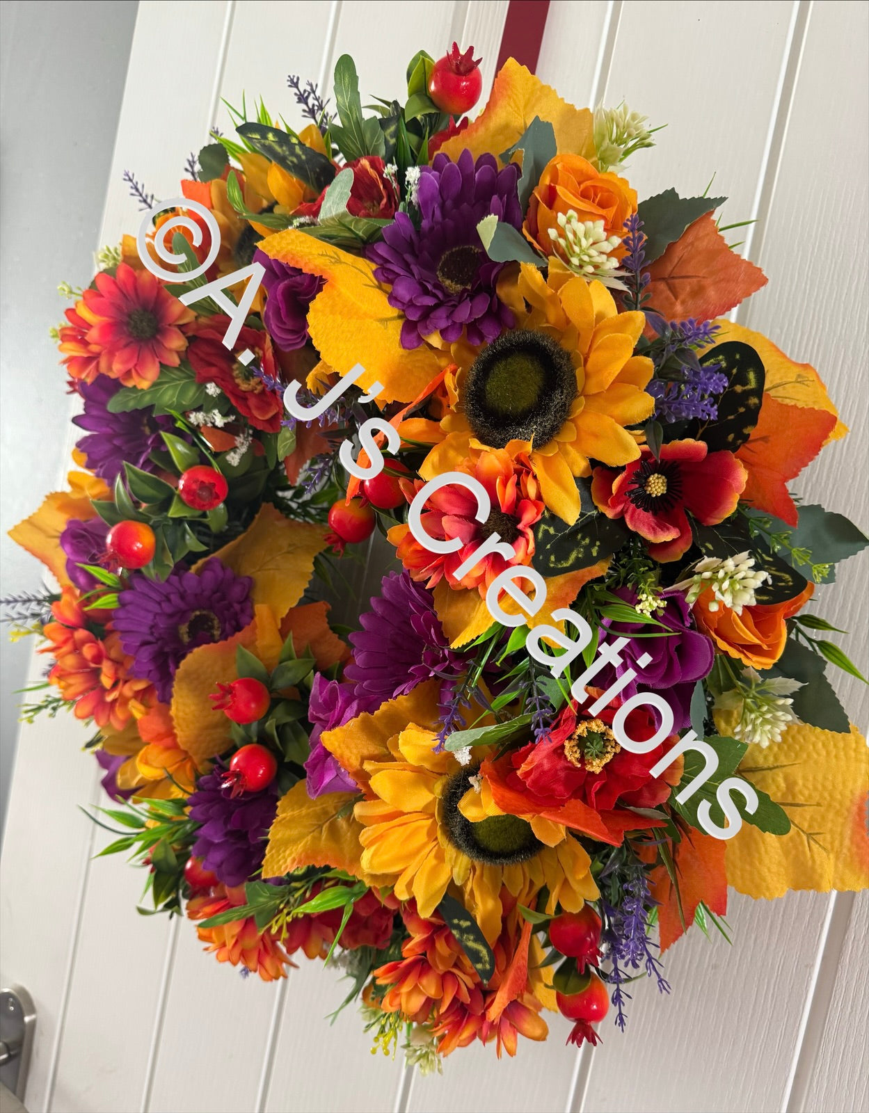 Sunflower Wreath
