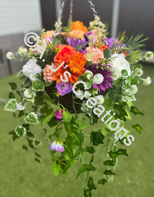 12” Deluxe Hanging Basket