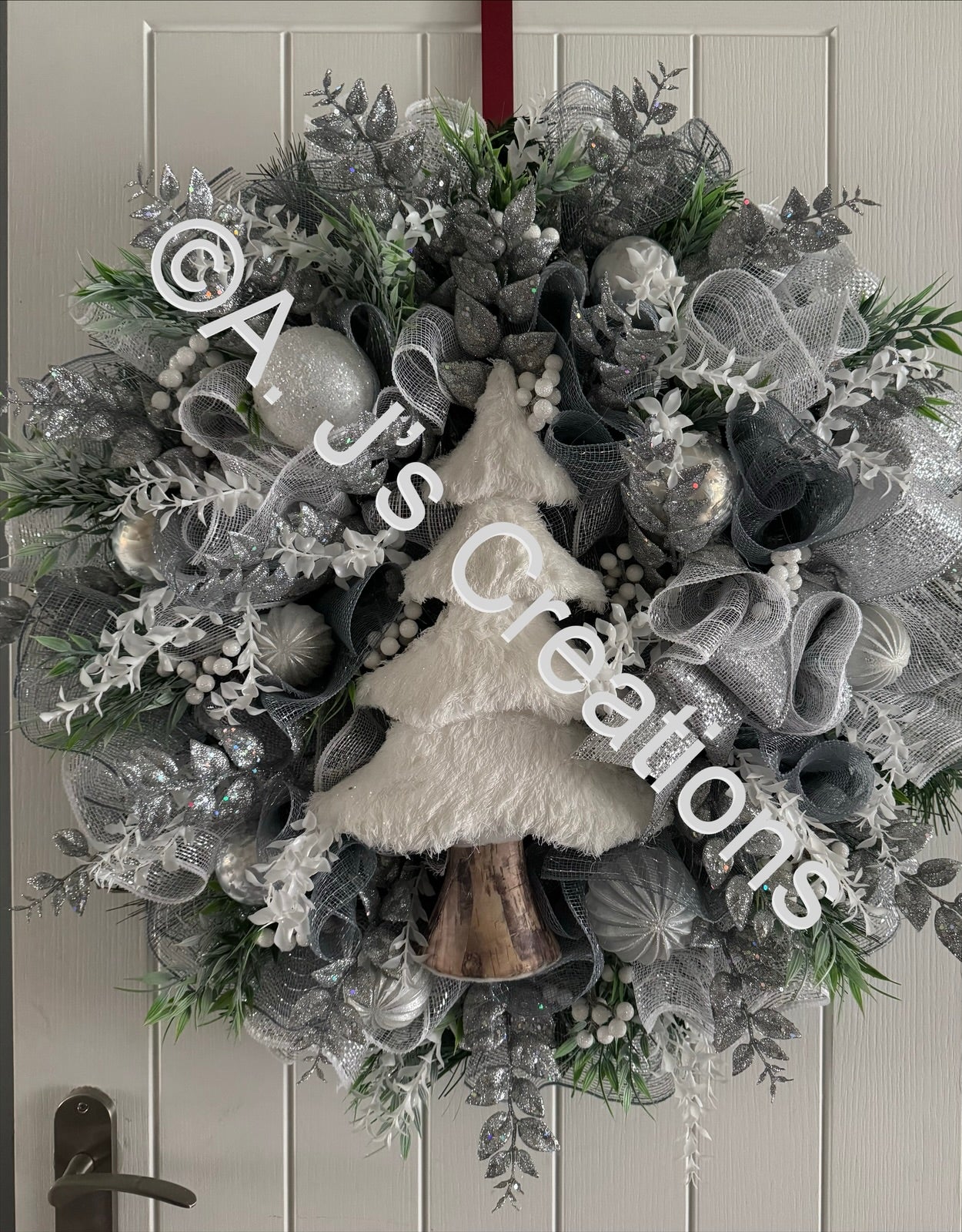 Winter Tree Wreath