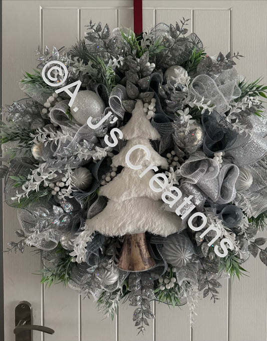 Winter Tree Wreath