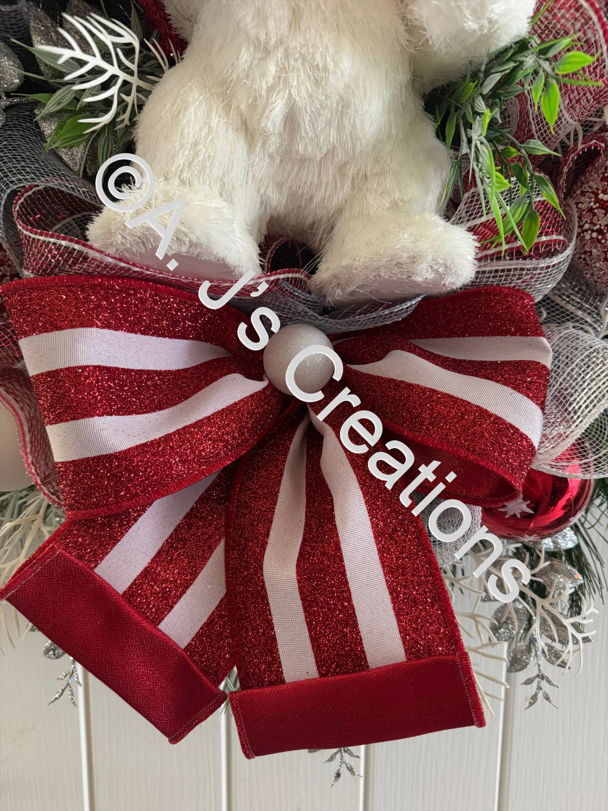 Polar Bear Wreath