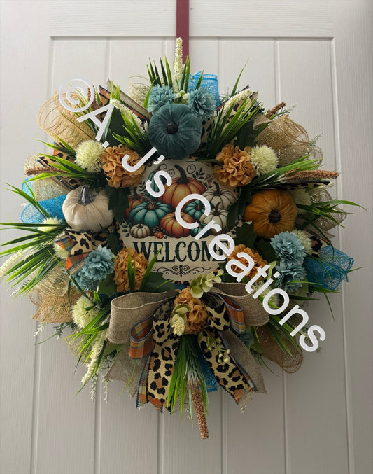 Autumn Welcome Wreath