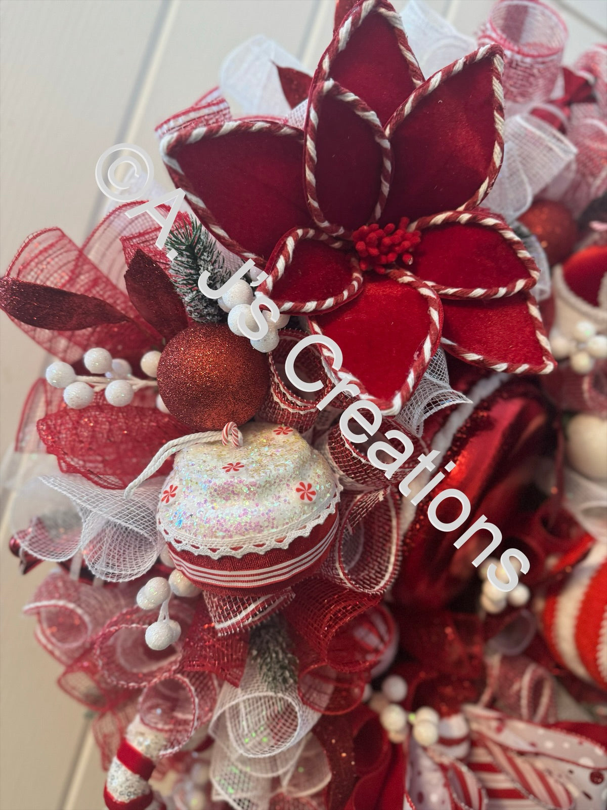 Candycane Wreath