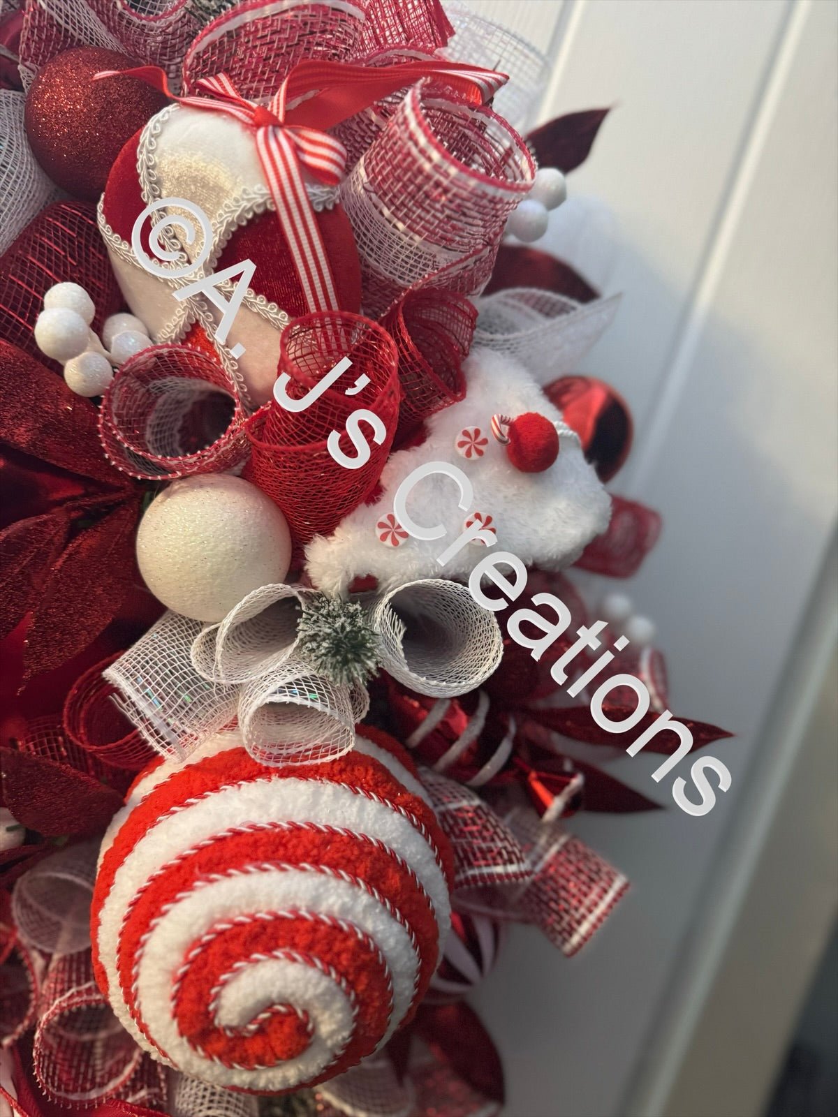 Candycane Wreath